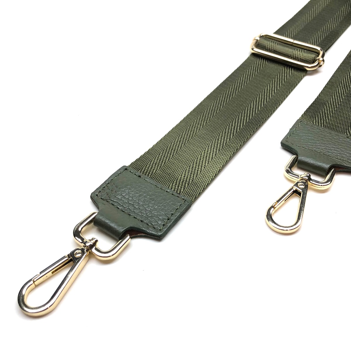 M&M leather fashion schouderband 007 goud Schins Leder BV