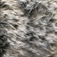Schapenvacht "Deco" 90cm grey #