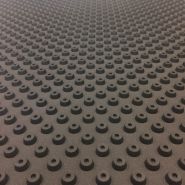 Pamir noppenprofiel 7mm zwart uni