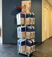 Draaimolen zolendisplay 24 haken + wielen #