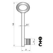 Basi baardsleutel 2090-14.5 1st #
