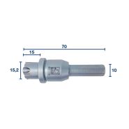 Basi 9992-0100 gatenzaag hardmetaal #