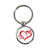 Sleutelhanger 0006-0064 D40 Harten #