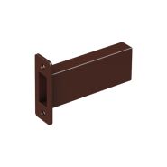 Basi 0009-2542 muurafsluitplaat bruin #
