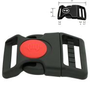 PVC Insteekgesp 40mm + safety lock