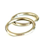 Ronde ring 30mm nikkel