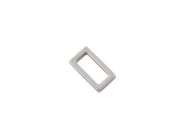 Passant 5517 recht 20mm nikkel