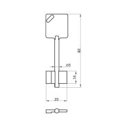 Basi kluissleutel BASI-T10 1st #
