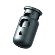 Veterstop pvc zwart 'lang'