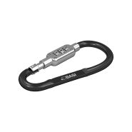 Karabijnhaak met cijfercode zwart 0006-0104-1100 #