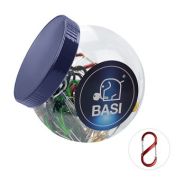 Karabijnhaak assorti à 50st 0006-9002 #