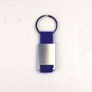 Sleutelhanger Graveerband 0006-0017 blauw #