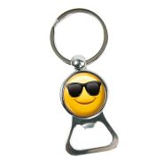 Sleutelhanger 0006-0066 Smiley Opener D4 zonnebril #