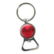 Sleutelhanger 0006-0066 Smiley Opener D7 rood #
