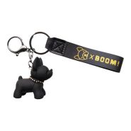 Sleutelhanger 0006-0091 Hond staand zwart #