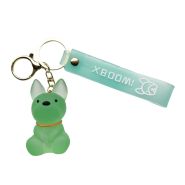 Sleutelhanger 0006-0094 Hond zittend pastelgroen #