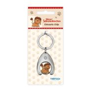 Sleutelhanger Winkelwagenchip Moppi 80994N #