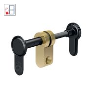 Basi blinde cilinder zwart 45-95mm 9000-0056 #