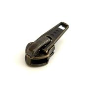 YKK trekker 8 geremd spiraal brons