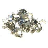 YKK bottom stop spiraal/metaal nr.10 nikkel