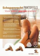 Poster "schapenvacht pantoffels"