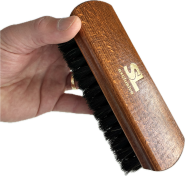 Uitpoetsborstel SL 'gebeitst' paardenhaar