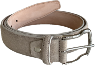 Lorenzo ceintuur 35mm suède 'beige' 01050 #