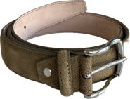 Lorenzo ceintuur 35mm suède 'taupe' 03169 #