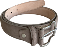 Lorenzo ceintuur 35mm suède 'taupe' 0311 #