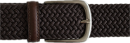 Elastische stretchriem 35mm bruin #