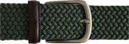 Elastische stretchriem 35mm olijf #