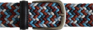 Elastische stretchriem 35mm multi nr.11 #
