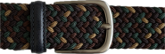 Elastische stretchriem 35mm multi nr.12 #