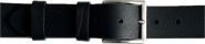 Jeans 'waxed' ceintuur 40mm zwart #