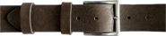 Jeans 'waxed' ceintuur 40mm fango #