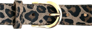M&M dames ceintuur 30mm panter #