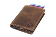 Portefeuille met cardprotector 1918 hunter/bruin #