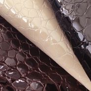 Calfs lakleer + croco print #