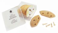 Triumph Boulevard toe-plates messing #