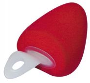 SL Velours lepelspanner pumps rood