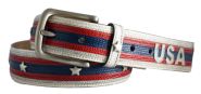 Ceintuur "premium" USA glad 40mm #