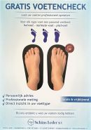 SL poster "gratis voetencheck" A2