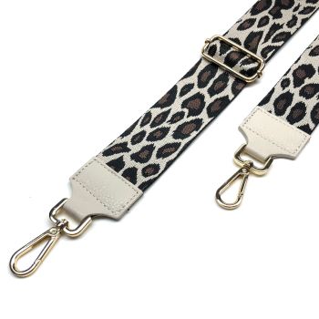 M&M leather fashion schouderband 026 goud #