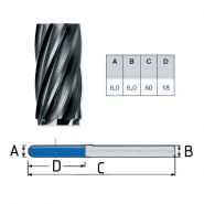 Basi HP-7 Frees t.b.v. hardmetaal 9992-0107 #
