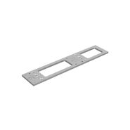 Geze 1400-0002 montageplaat zilver #