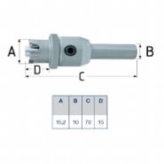 Basi 9992-0100 gatenzaag hardmetaal #