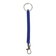 Sleutelhanger 0006-0553 Spiraalketting blauw #