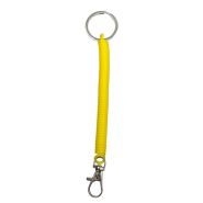 Sleutelhanger 0006-0553 Spiraalketting geel #