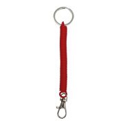 Sleutelhanger 0006-0553 Spiraalketting rood #