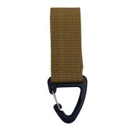 Sleutelhanger keycord klittenband bruin 0006-0651 #